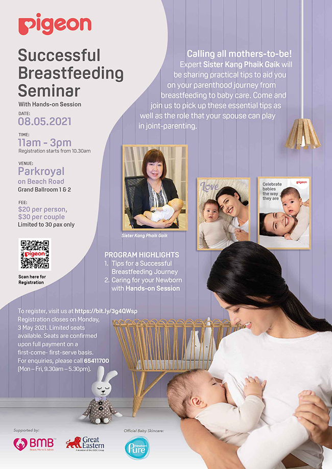 Successful Breastfeeding Seminar May 2021 Pigeon
