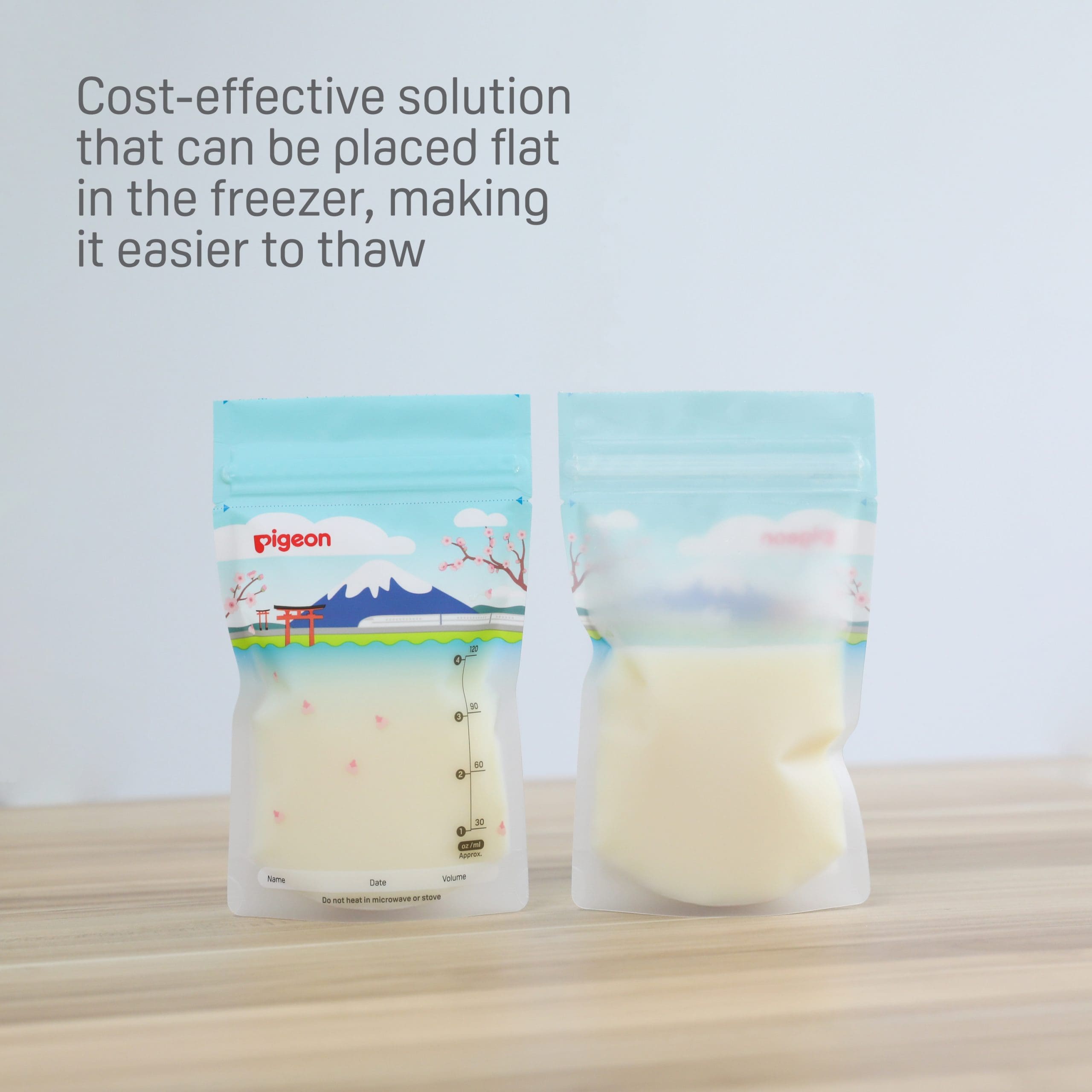 Pigeon Breastmilk Storage Bags Holiday 120ml