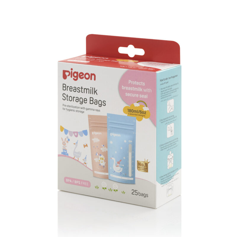 Pigeon Breastmilk Storage Bags Animals 180ml