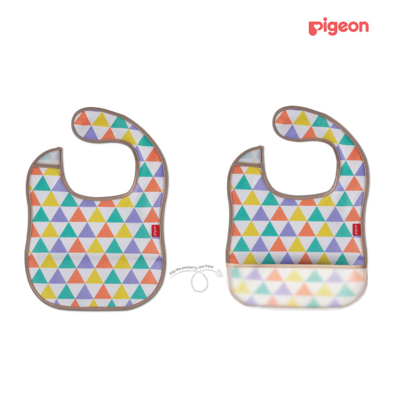 Pigeon Pigeon 2 Way Baby Bib Flag
