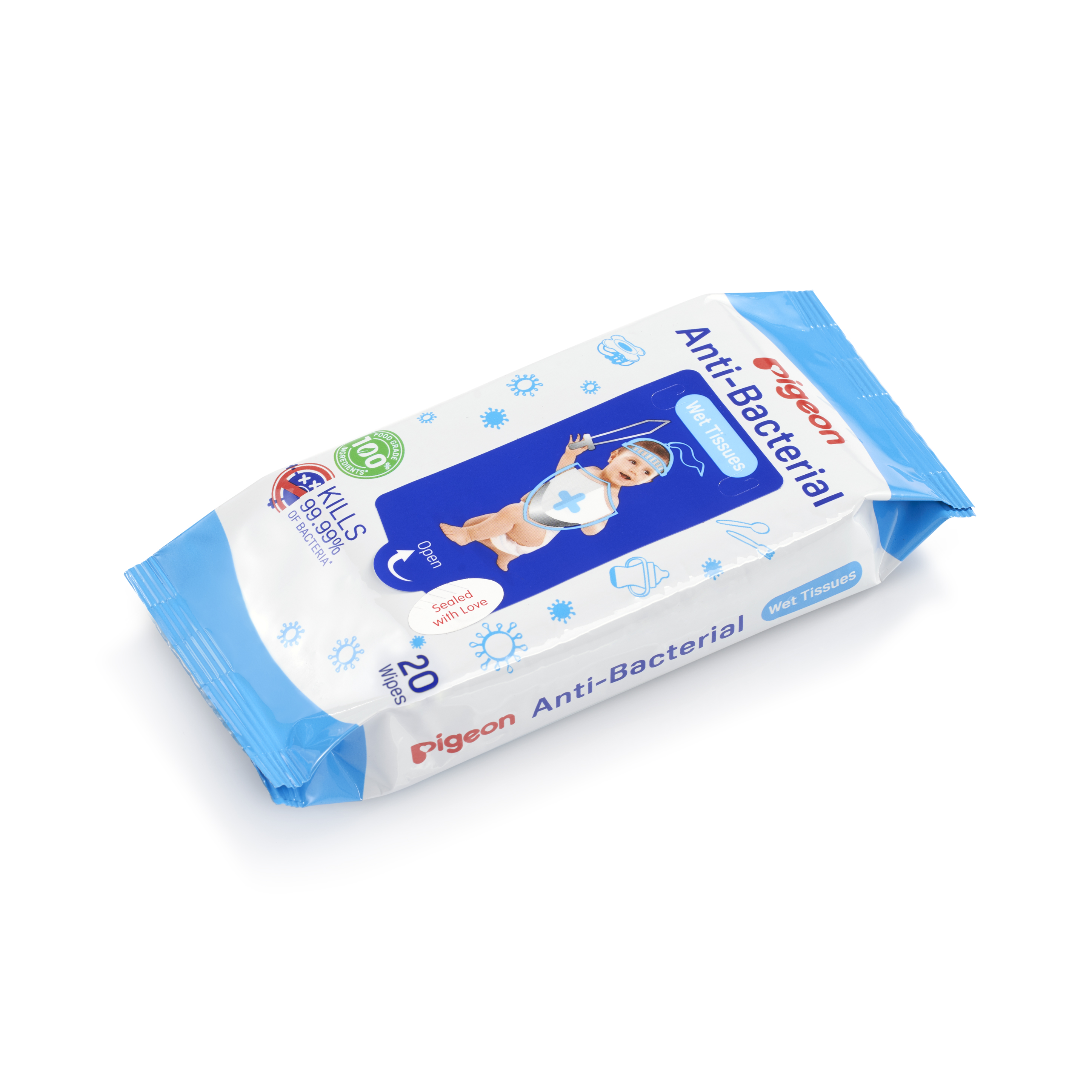 Pigeon antibacterial sale wipes