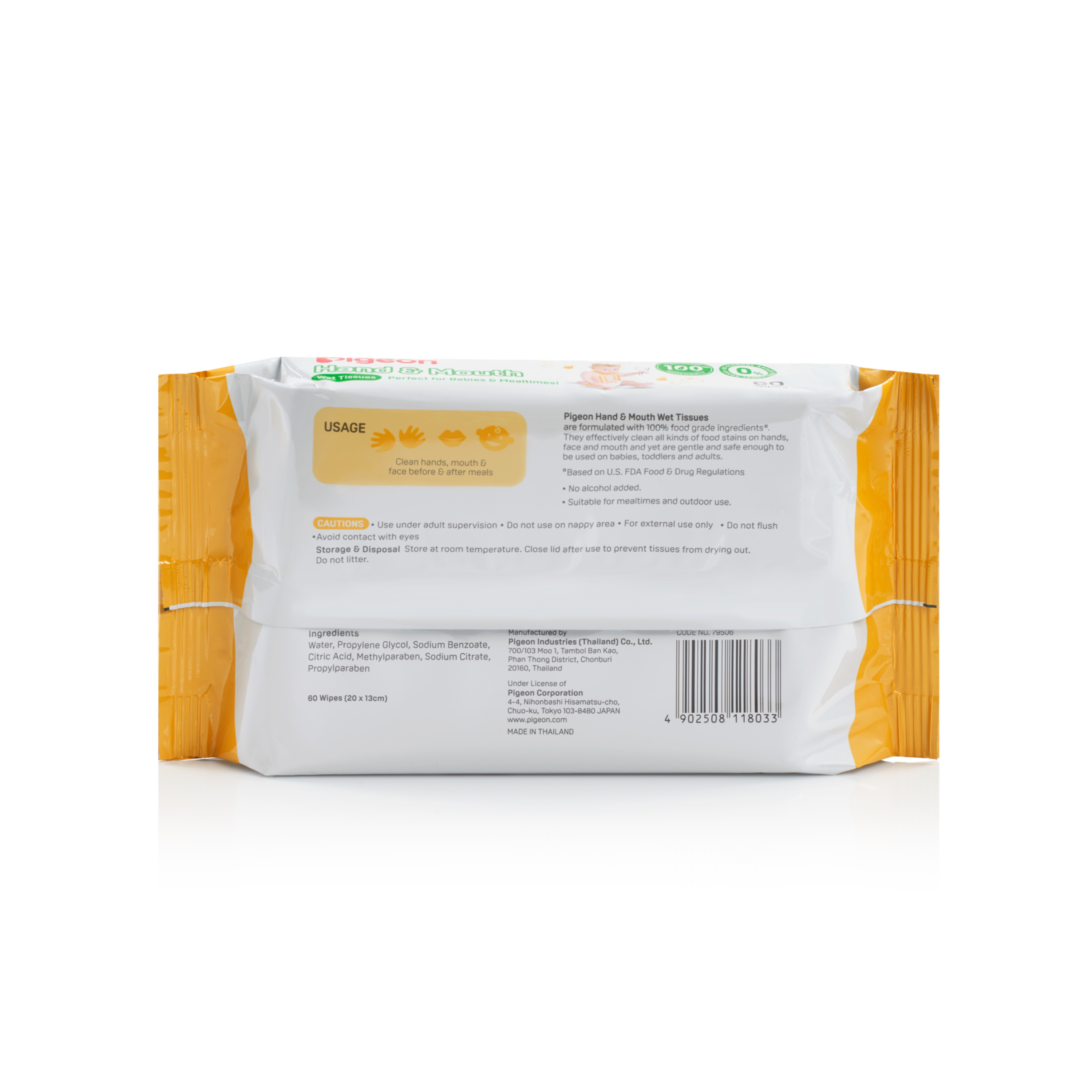 Pigeon hand best sale and mouth wipes