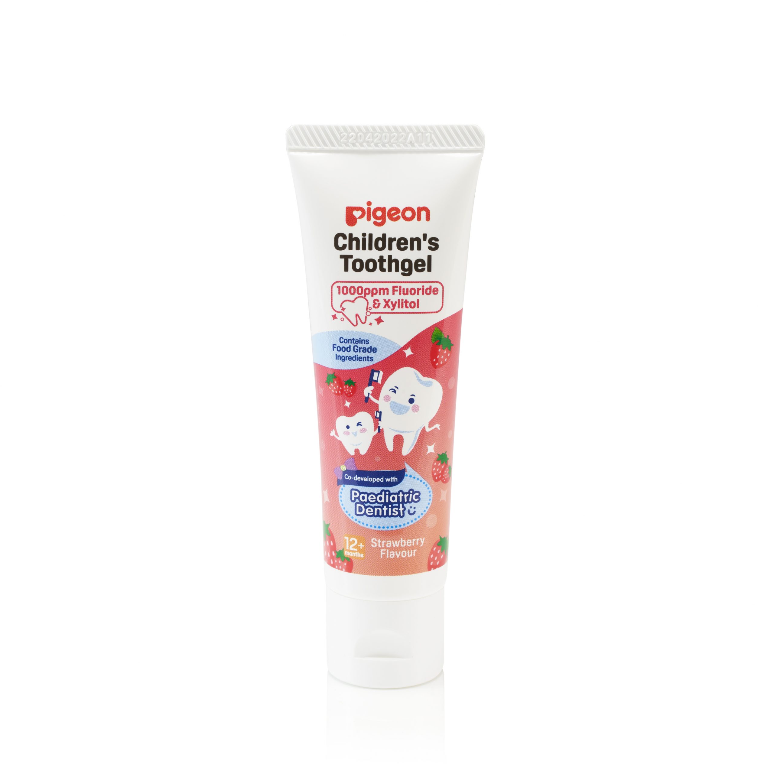 Children's Toothgel Strawberry 45g Pigeon
