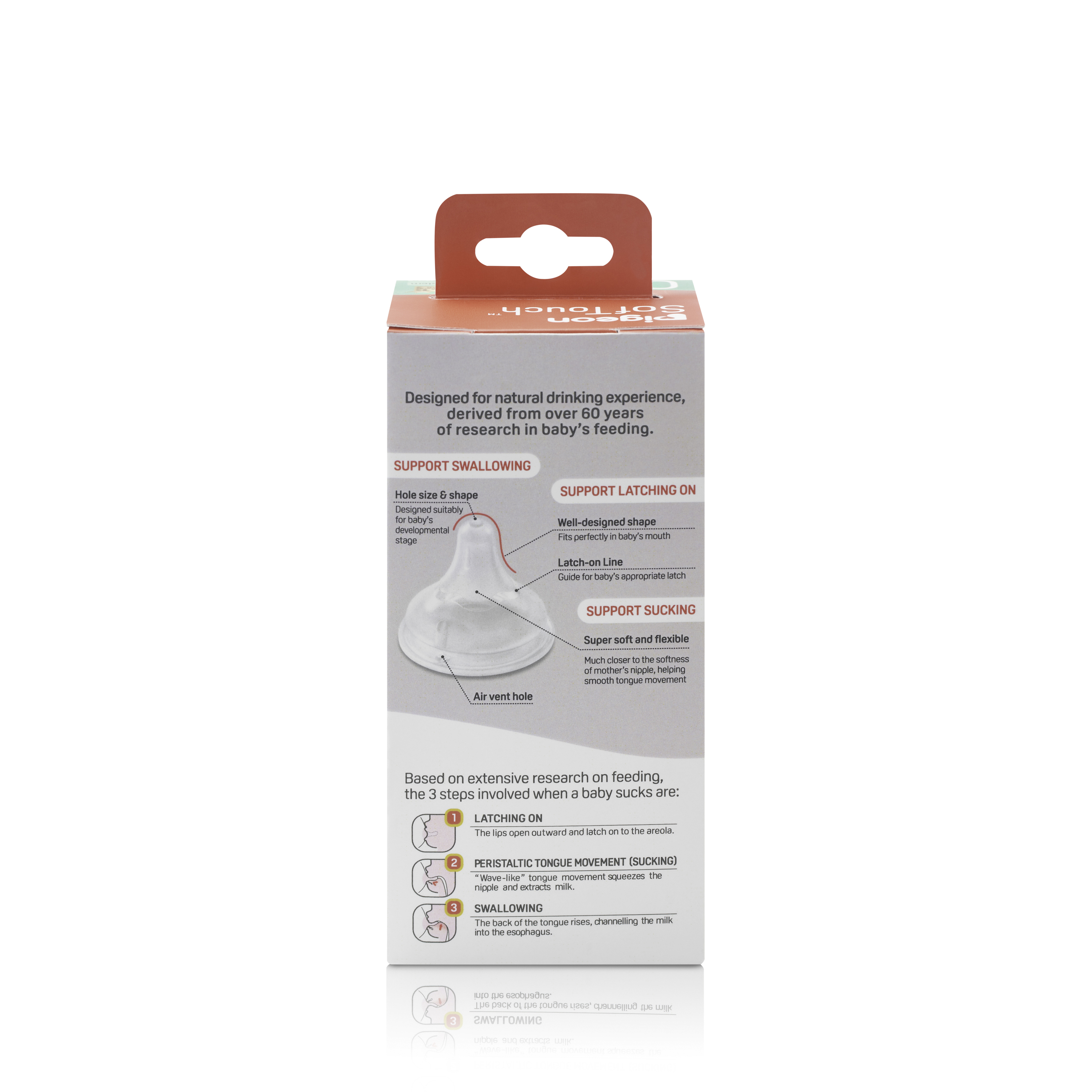 Pigeon SofTouch™ Logo PP Nursing Bottle - 160ml