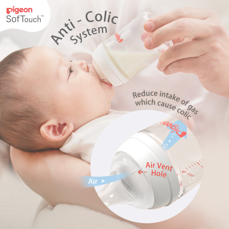 Pigeon milk bottle cheap anti colic