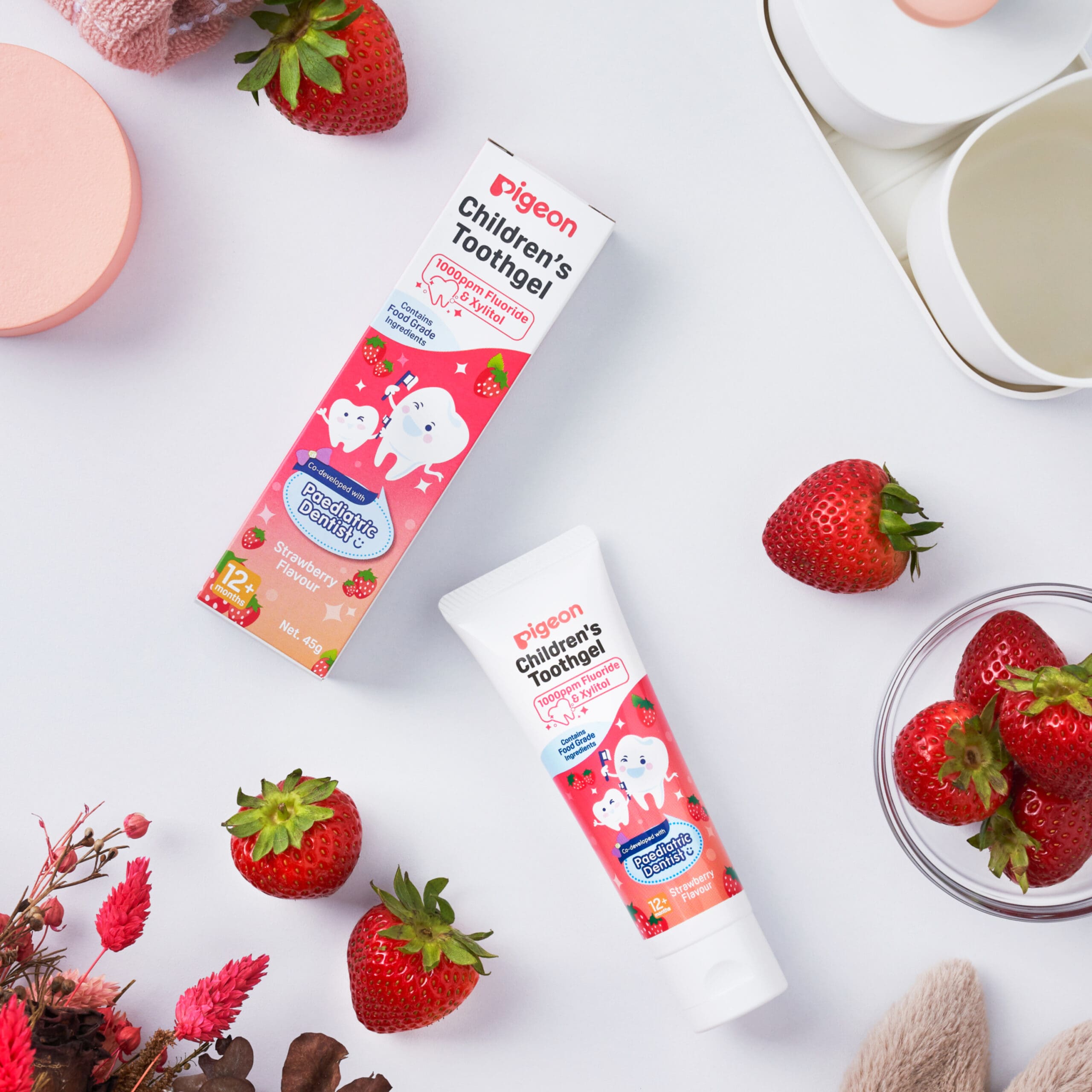 CHILDREN dental gel strawberry