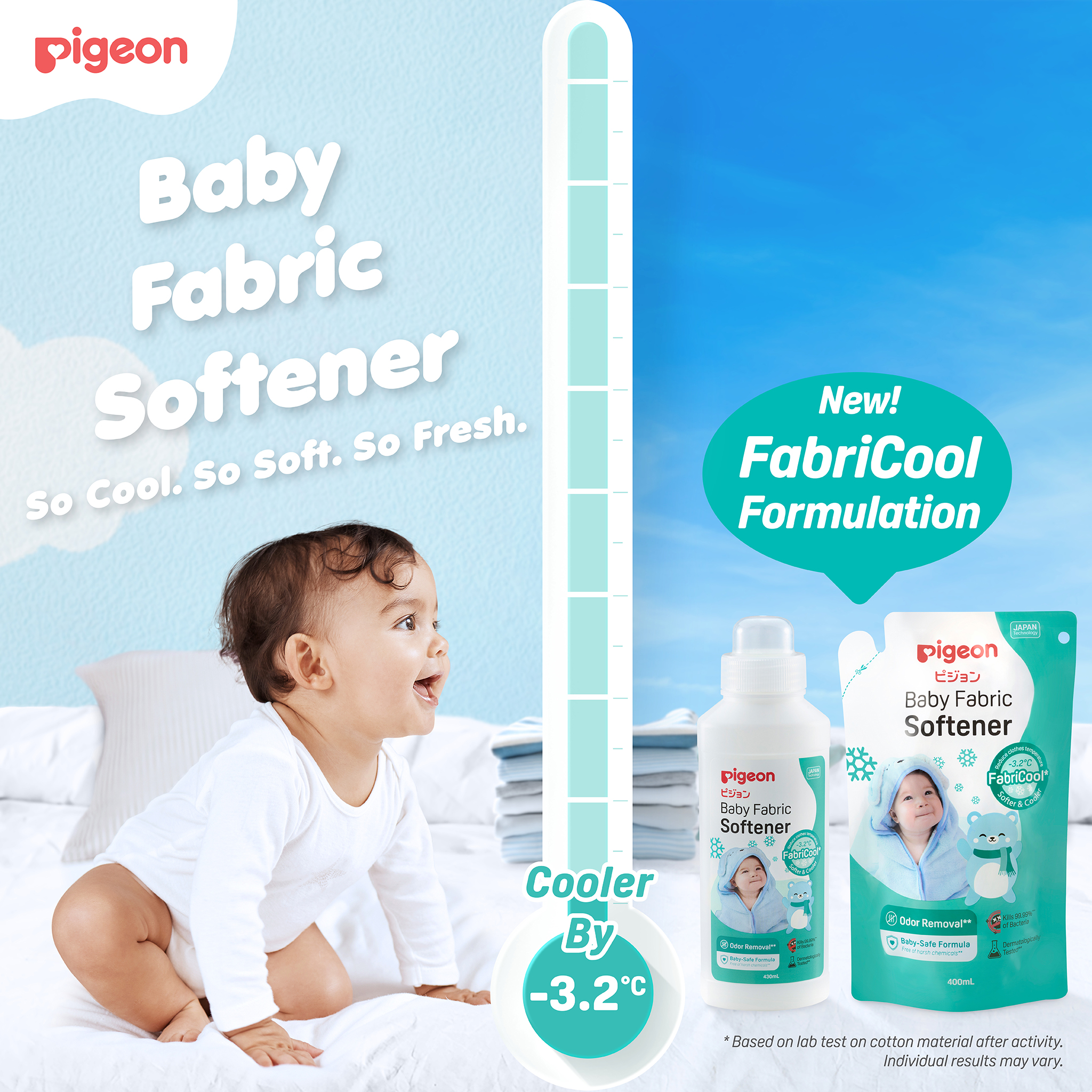 Baby Fabric Softener (430ml) Pigeon