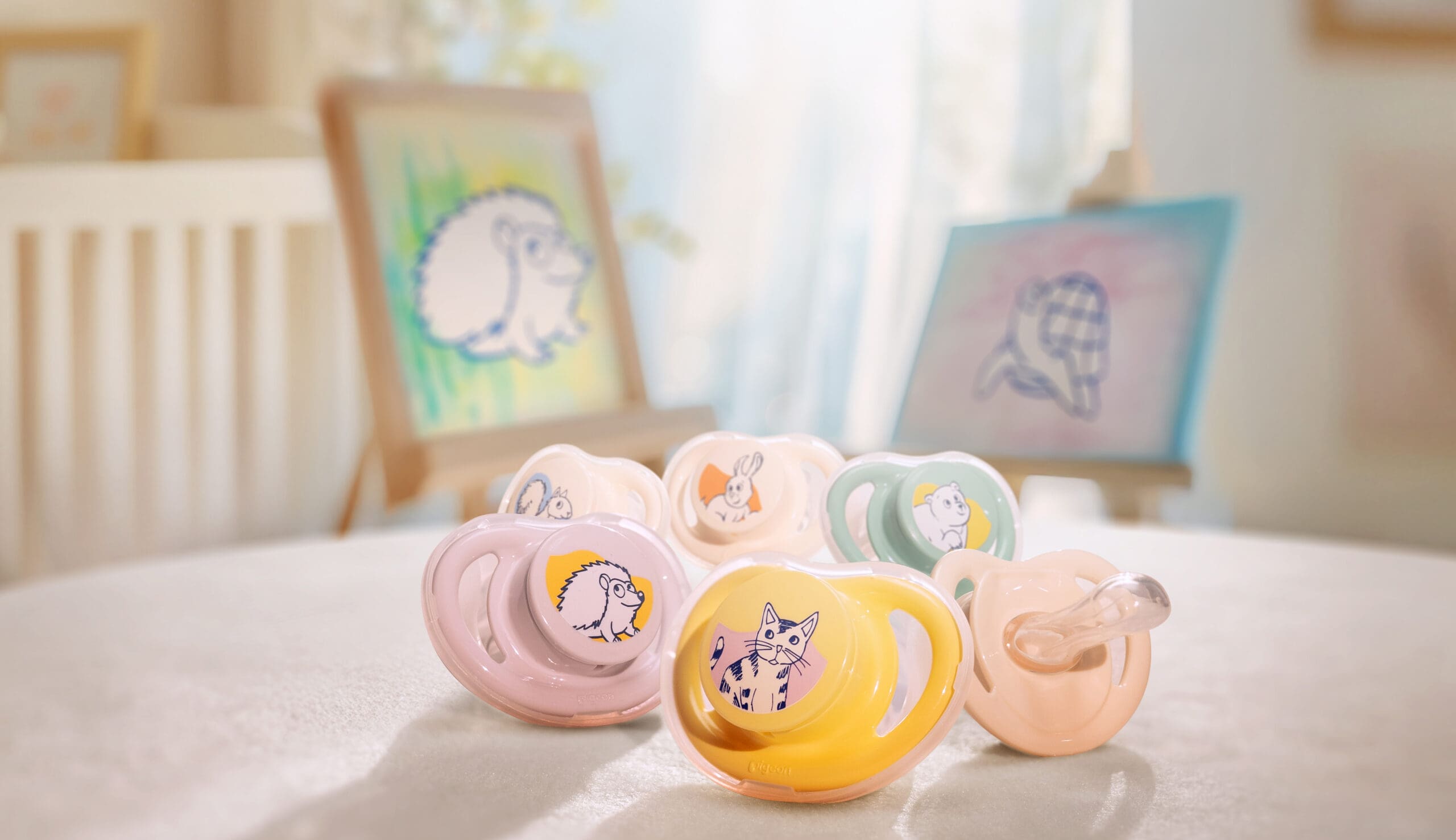 Bug Pacifier Pigeon X The Animal Project: MiniLight Sustainable Pacifier